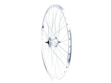 KOŁO 28 PRZÓD Dynamo w piaście Shimano 6V/3W Nexus obręcz srebrna