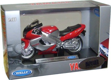 МОТОР YAMAHA YZF1000R THUNDERACE МЕТАЛЛИЧЕСКИЙ ВЕЛЛИ 1:18