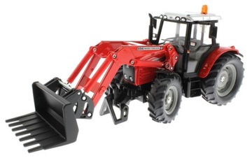 Трактор Siku Massey Ferguson S3653 с фронтальным погрузчиком