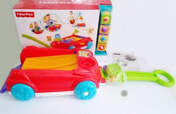 RUCHOME KLOCKI ROZKOŁYSANA PRZYCZEPKA Fisher Price