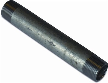 Rura gwintowana ocynk 3/4 x 100 mm Sztucer 10cm