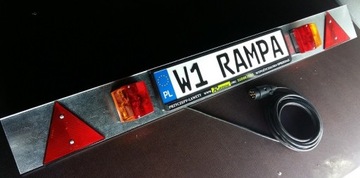 ПЛАСТИНА С ОСВЕЩЕНИЕМ ПРИЦЕП ПРИЦЕП