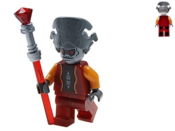 LEGO STAR WARS - Wicekról Nute Gunray + berło !