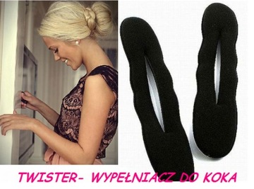 WYPEŁNIACZ DO KOKA SPINKA TWISTER HAIRIGAMI NOWOŚĆ