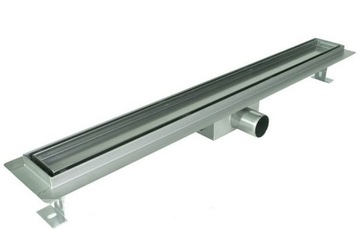 ODPŁYW LINIOWY 70 cm NA PŁYTKĘ niski 52 mm metal