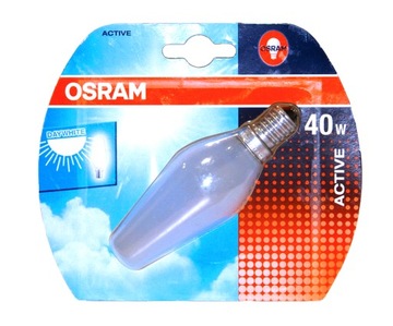 OSRAM ŻARÓWKA ŚWIECZKA ACTIVE BC 40W E14 230V