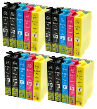 20x TUSZ DO DRUKARKI EPSON XP205 XP225 XP322 XP425