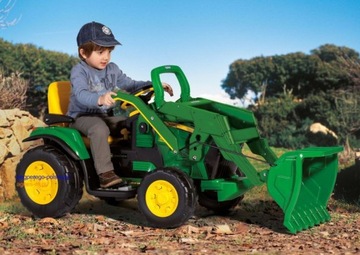 ЭКСКАВАТОР PEG PEREGO JOHN DEERE 12В + ПРИЦЕП