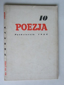 POEZJA MIESIĘCZNIK PAŹDZIERNIK 10 1968