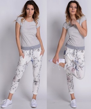 Алур ЦВЕТОЧНЫЕ БРЮКИ! МЕШОЧНЫЙ хлопок! УНИ