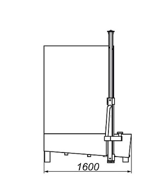 Колесомойка Wulkan 500H очищает колеса автобуса МДП