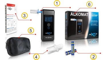 Алкотестер AlcoFind PRO X-5 Сервисное обслуживание 24 месяца Гарантия 5 лет