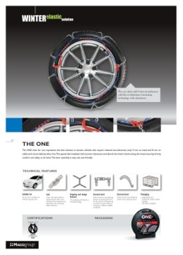 Цепи противоскольжения #MAGGI THE ONE 60 автоматические 195/50