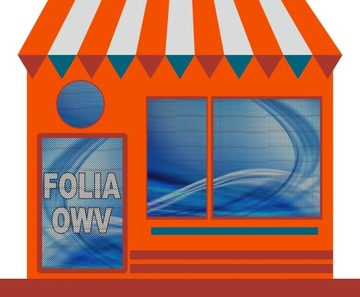 Folia REKLAMOWA NA SZYBY ONE WAY VISION OWV