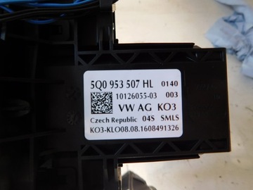 VW GOLF VII MANETKI PRZEŁĄCZNIK TAŚMA 5Q0953507HL