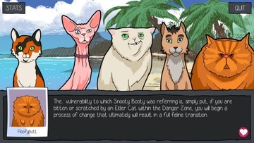 Purrfect Date Визуальная новелла Симулятор свиданий STEAM