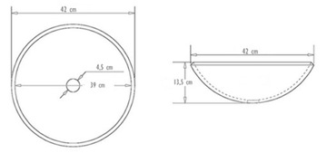 НАБОР СТЕКЛЯННОЙ РАКОВИНЫ + HC6019 GOLD FACTER