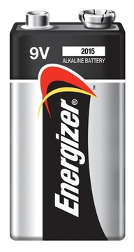 Щелочная батарея Energizer 9 В 6F22 6LR61, 2 шт.