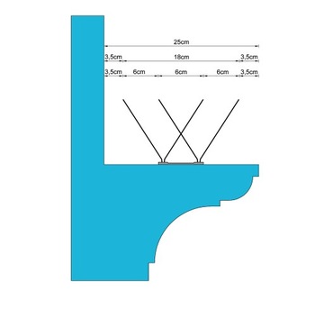 AVIK RX240 САМЫЙ ШИРОКИЙ ШИП ДЛЯ ПТИЦ И ГОЛУБЕЙ 250ММ