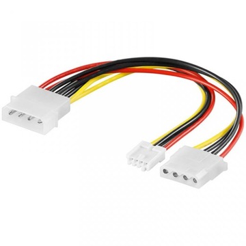 Adapter Kabel Zasilający Molex/mini-Molex /Molex