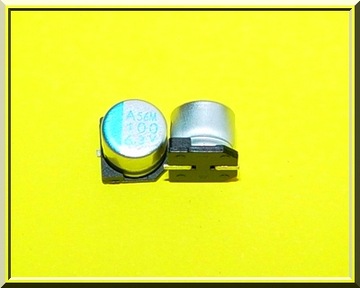 [10szt]Kondensator polimer 100uF 6,3V SMD ESR=27mR