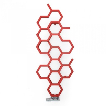 ozdobny grzejnik poziomy 50 x 113 lewy moc 317 W