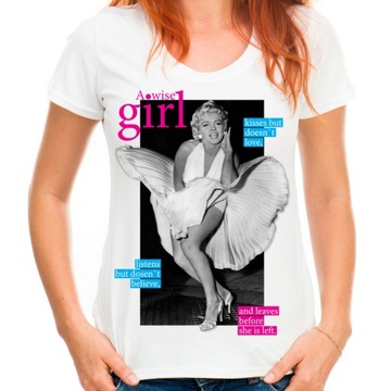 Koszulka z Marilyn Monroe na dzień kobiet matki XL