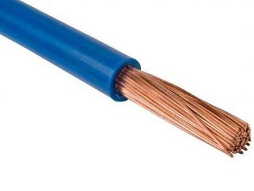 Przewód jednożyłowy 6,0mm2 (niebieski)