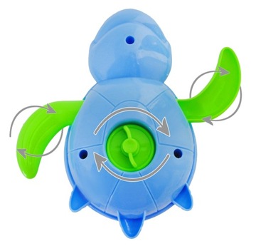 ИГРУШКА С ВОДНОЙ ЧЕРЕПАХОЙ ЗАВОДНАЯ ДЛЯ ВАННЫ