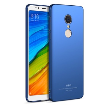 MSVII cienkie Etui Xiaomi Redmi 5 Plus Niebieskie