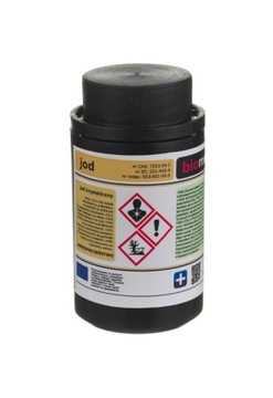 JOD KRYSTALICZNY 25g CZYSTY Jodyna Lugola BIOMUS