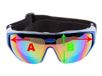 GOGLE NARCIARSKIE SNOWBOARDOWE NA SANKI +ETUI - 02