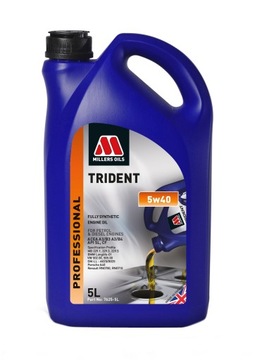 МИЛЛЕРЫ МАСЛА TRIDENT PROFESSIONAL 5W40 5л 7625