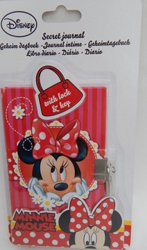 pamiętnik MYSZKA MINNIE zamykany Disney 4973