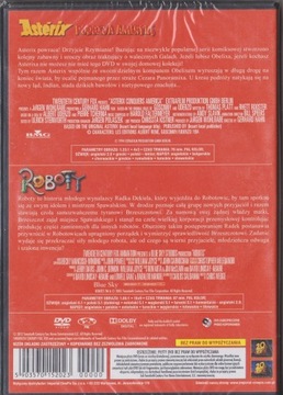 [DVD] ASTERIX PODBIJA AMERYKĘ + ROBOTY (folia)