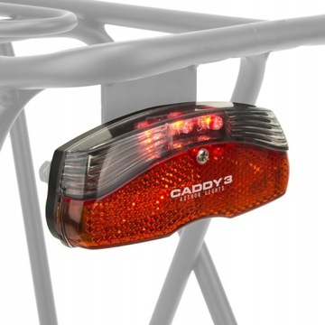 AUTHOR CADDY 3 ЗАДНИЙ ВЕЛОСИПЕДНЫЙ ФОНАРЬ ДЛЯ БАГАЖНИКА