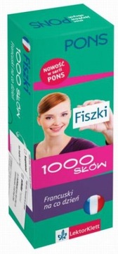 FISZKI 1000 SŁÓW - Francuski na co dzień - PONS