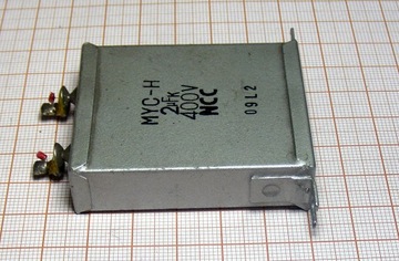 Kondensator 2uF 400V NCC MYC-H [0LT]