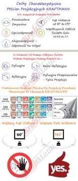 EKRAN PROJEKCYJNY RĘCZNY MANUALNY 16:10 240 Cm MW