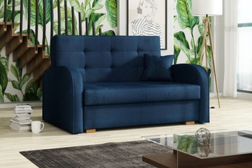 VIVA GOLD II dwójka sofa rozkładana łóżko pojemnik