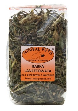 HERBAL PETS BABKA LANCETOWATA 70G KRÓLIK GRYZONIE
