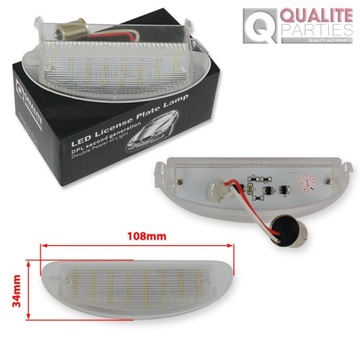 LAMPA LED TABULKY RENAULT CLIO 2 II TWINGO I