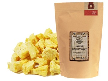 ANANAS LIOFILIZOWANY 50 G BEZ CUKRU ANANASY LIO