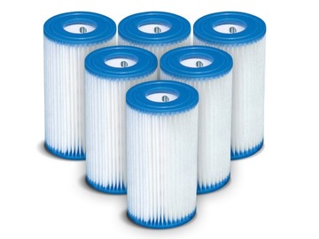 6x FILTR FILTRY TYP A POMPY BASEN INTEX 29000 6szt