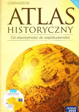 ATLAS HISTORYCZNY+CD GIMNAZJUM NOWA ERA