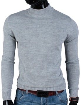 SWETER Golf 3/4 TC03 Szary__XXL_PRODUKT_PL