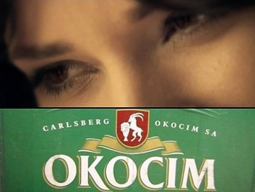 Футболка OKOCIM BEER L зеленая CARLSBERG