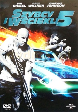 [DVD] SZYBCY I WŚCIEKLI 5 - Paul Walker (folia)