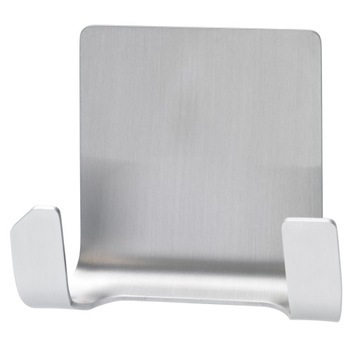 Двойной самоклеящийся крючок для ванной комнаты tesa, 3 кг.