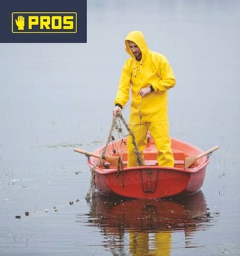 Штормовая куртка для паруса или катера Polish PROS желтая S
